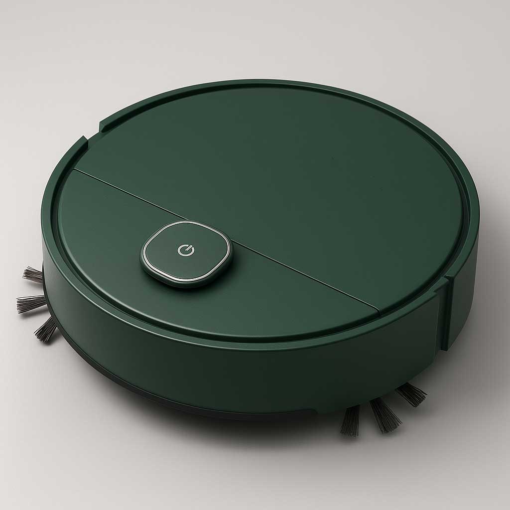 Nordiclean SweepBot 1500 – Smart Robotdammsugare med Våttorkning, Torr & Våt Rengöring